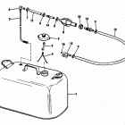 E8RLCTA Fuel tank assy. - 6 gal without gauge