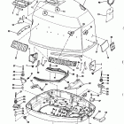 E150TRXCNM Motor cover-evinrude