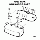 E4BRHCNR Fuel tank brh models only