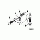 E75ERCNB Steering bolt and clevis assembly kit