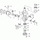 E60TLCNM Коленчатый вал & Поршень