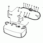 E4WCNR Fuel tank - 3 gal