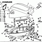 E10RLCNS Motor cover - evinrude
