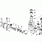 E35ECND Коленчатый вал & Поршень