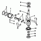 E4WCNR Коленчатый вал & Поршень