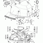 E140TRXCNB Motor cover - evinrude