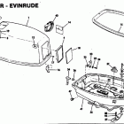 E25TELCNB Motor cover - evinrude