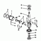E4BRHCNR Коленчатый вал & Поршень