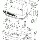 E70TLCIM Motor cover-evinrude