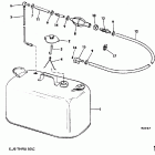 E25RSA Fuel tank without gauge