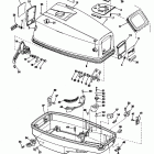 E60TLCIH Motor cover - evinrude