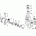 E25RCIM Коленвал и поршни