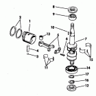 E4WCIC Коленчатый вал & Поршень