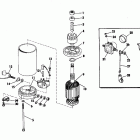 E25RCIM Electric starter and solenoid american bosch