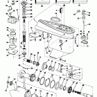 E60TLCIH Gearcase, rope start