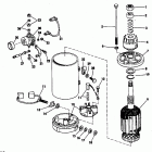 E115TXCIM Electric starter & solenoid american bosch 17916-2...