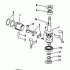 E4WCSS Коленчатый вал & Поршень