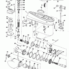 E55RLCSA Gearcase, rope start
