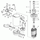 E115MLCSA Electric starter & solenoid american bosch 17916-2...