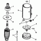 E115MLCSA Electric starter-prestolite models mgl-4109