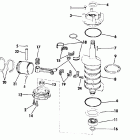 E115MLCSA Коленчатый вал & Поршень