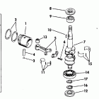 E5RLCSS Crankshaft & piston-4.5
