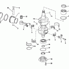 E55RLCSA Коленчатый вал & Поршень
