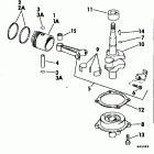 E2RCSM Коленчатый вал & Поршень