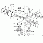 E15RCSD Коленчатый вал & Поршень