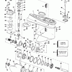E55RLCSA Gearcase, electric start