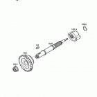 Mojave 250 (KSF250-A4) Балансирный вал