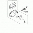 Mojave 250 (KSF250-A4) Фара