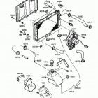 Mojave 250 (KSF250-A4) Радиатор