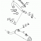Mojave 250 (KSF250-A4) Глушитель