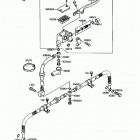Mojave 250 (KSF250-A4) Главный тормозной цилиндр,передний