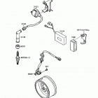 Mojave 250 (KSF250-A4) Катушка зажигания