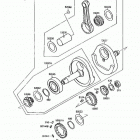 Mojave 250 (KSF250-A4) Коленвал