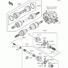 Bayou 300 4X4 (KLF300-C2) Drive shaft(front)