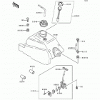 Bayou 300 4X4 (KLF300-C2) Топливный бак