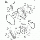 Bayou 300 4X4 (KLF300-C2) Крышки двигателя