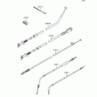 Bayou 300 4X4 (KLF300-C2) Тросы управления