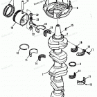 H150412PX Коленвал,поршни
