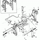 H090422NF Swivel Bracket-stern Brackets (power Trim)
