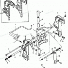 H090422PD Swivel Bracket-stern Brackets (power Trim)