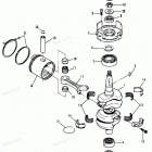 H050312NE Коленвал и поршни