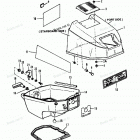 H009201PD Top Cowl (90a Thru 92b & Ser. # E000001 Thru E1276...