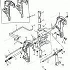 H090412PD Swivel Bracket-stern Brackets (power Trim)