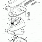 H005201PM Top Cowl & Fuel Tank (88a Models)
