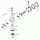 H005201PE Crankshaft And Piston (88b Thru 92b)