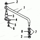 H120412PE Комплект Тяги рулевого механизма